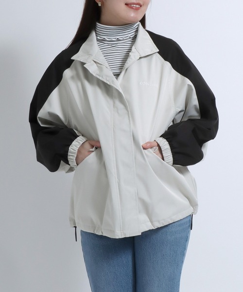 CONVERSE（コンバース） ブルゾン アウター 撥水配色切替スタンド