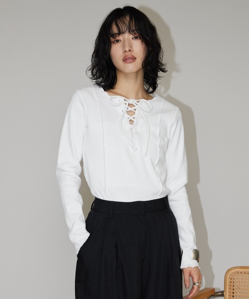 トップス miimamii8 Eco Eara Floral Mesh Bodysuit | GUESS Factory