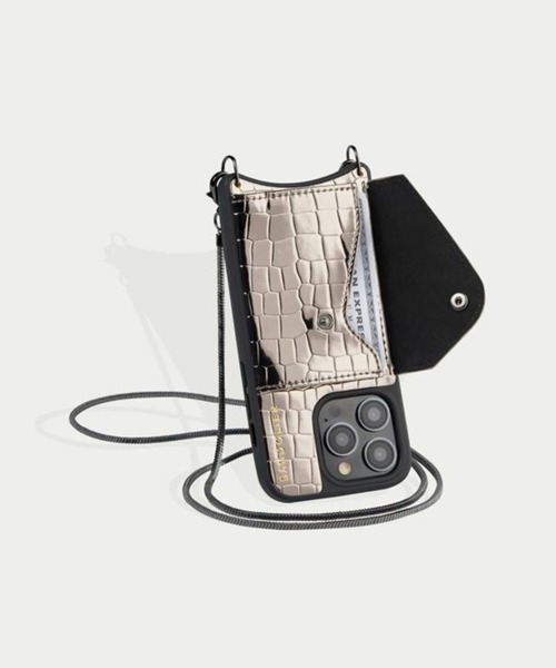 格安SALEスタート！ BANDOLIER スマホケース 「BANDOLIER」GIA CROC PEWTER iPhoneアクセサリー