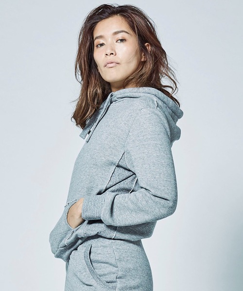 mikomori(ミコモリ) HOODED PARKA レディース トップス mikomori（ミコモリ） パーカー SWEAT HOODED PARKA レディース