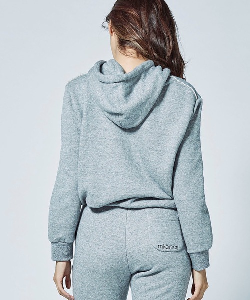 mikomori(ミコモリ) HOODED PARKA レディース トップス mikomori（ミコモリ） パーカー SWEAT HOODED PARKA レディース