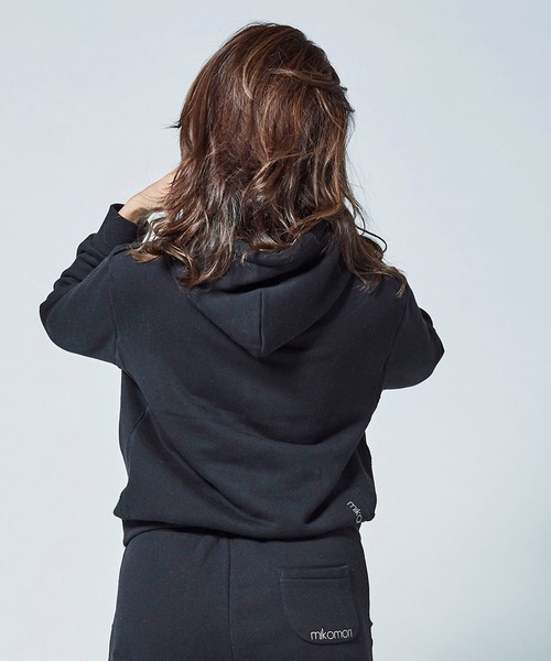 mikomori(ミコモリ) HOODED PARKA レディース トップス mikomori（ミコモリ） パーカー SWEAT HOODED PARKA レディース