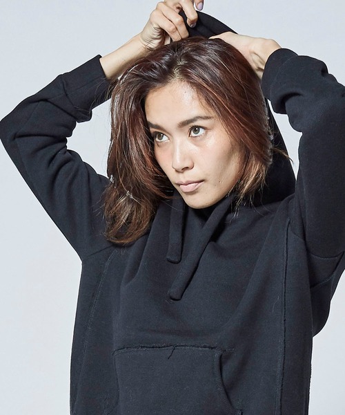 mikomori(ミコモリ) HOODED PARKA レディース トップス mikomori（ミコモリ） パーカー SWEAT HOODED PARKA レディース