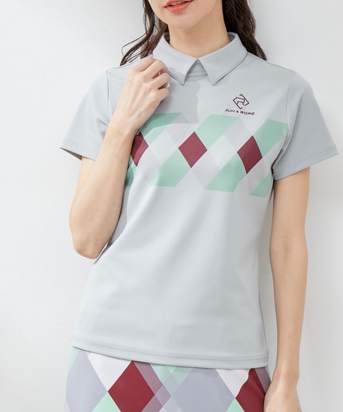 JUN&ROPE'（ジュンアンドロペ） tシャツ 「UV」「接触冷感」デジタル