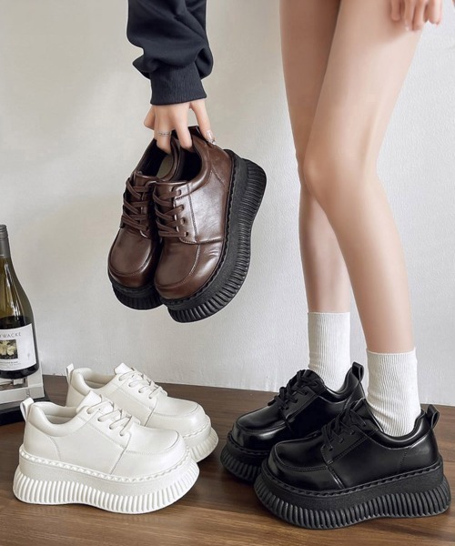 miniministore（ミニミニストア） ローファー 厚底ローファー