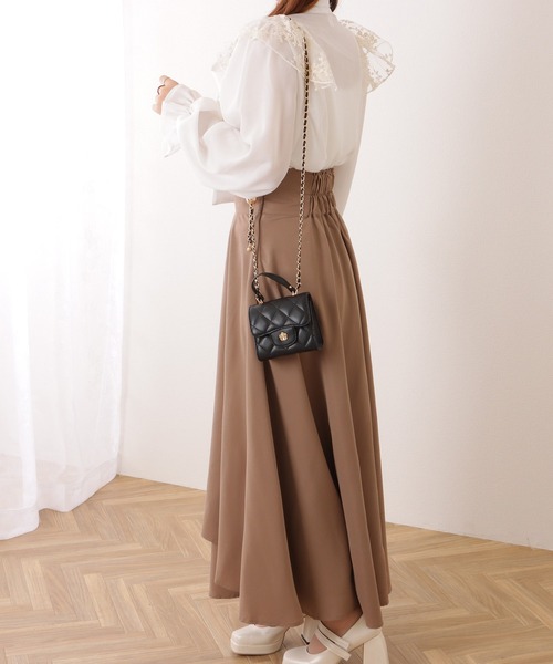 Lace Ladies ショルダーバッグ バッグ フラワーモチーフ付き