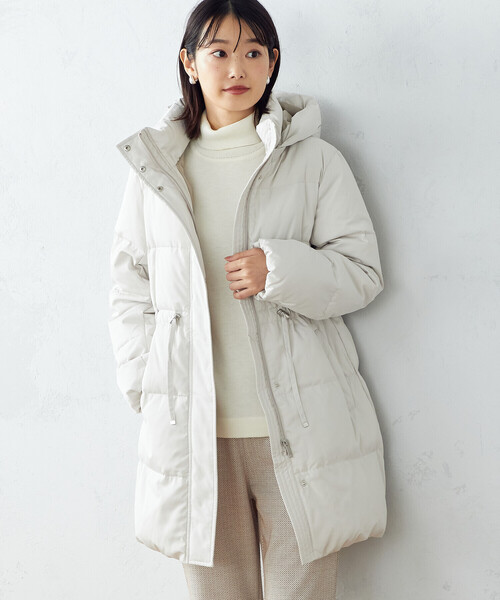 COMME CA ISM（コムサイズム） ダウンコート MEDIUM ブラウン