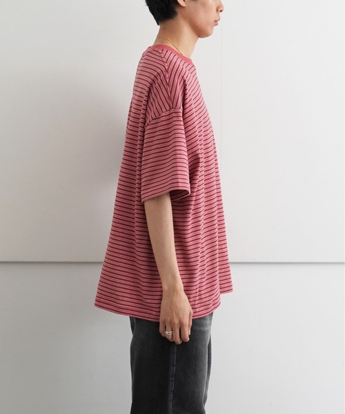 トップス 1LDK EVCON BORDR WIDE 3 トップス 1LDK EVCON BORDR WIDE 3 BORDER WIDE L/S T-SHIRT