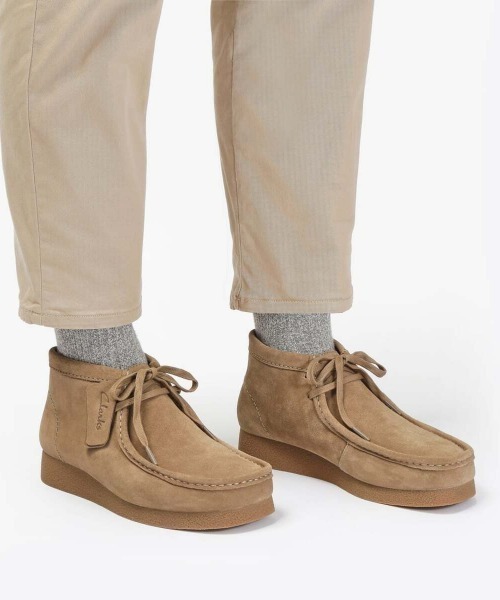 Clarks（クラークス） デッキシューズ Clarks WallabeeEVO Bt