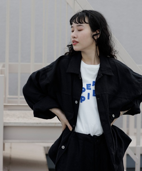ARCH & LINE パンツ 「環境配慮素材」LINEN TWILL EASY PANTS 