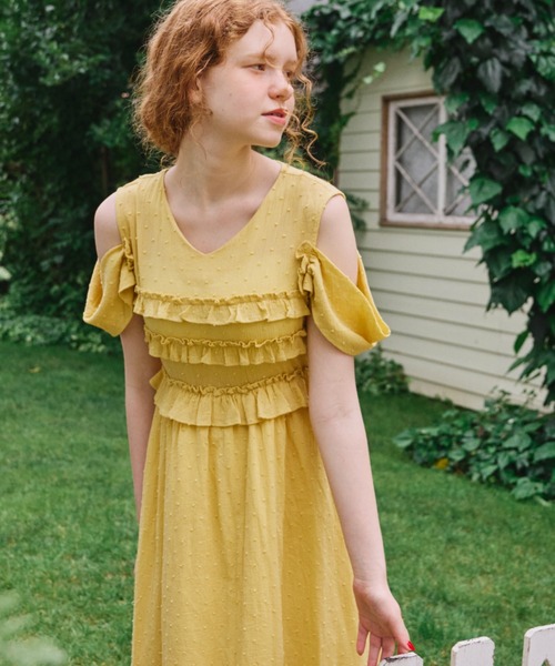 ワンピース resort frill onepiece/リゾートフリルワンピース
