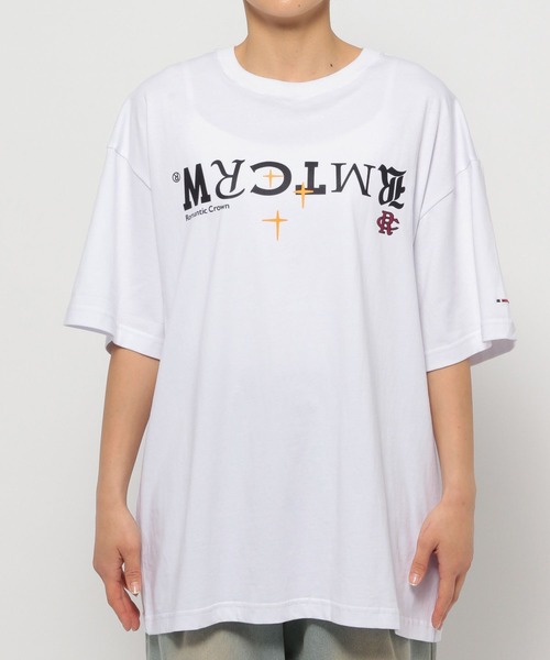 ROMANTIC CROWN tシャツ 「UNISEX」ROMANTIC CROWN／リバース