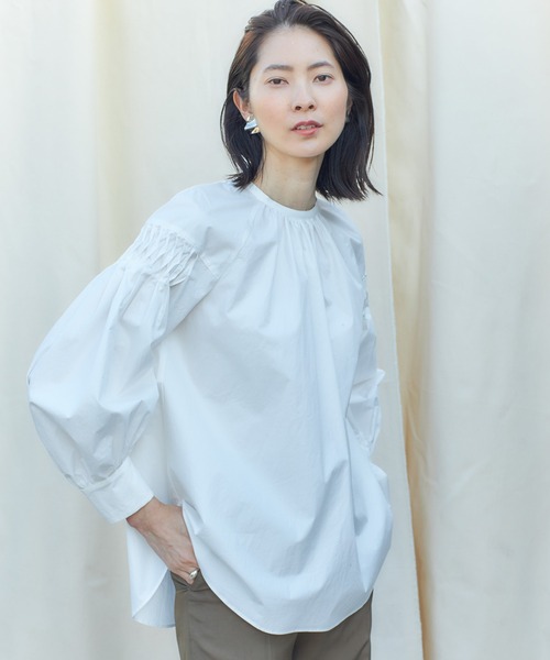 CASA FLINE コットンブラウス