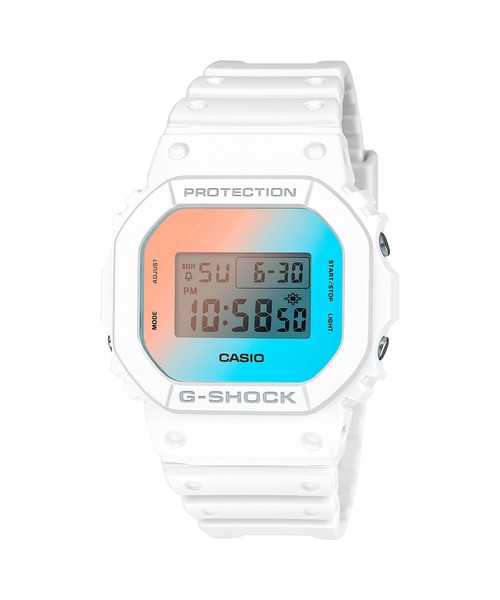 腕時計 G-SHOCK ホワイト G-SHOCK 腕時計 BEACH TIME LAPSE Series / DW-5600TL-7JF