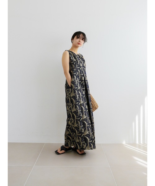 [新品]katrin Tokyo jacquard maxi onepiece jacquard maxi onepiece | Katrin TOKYO