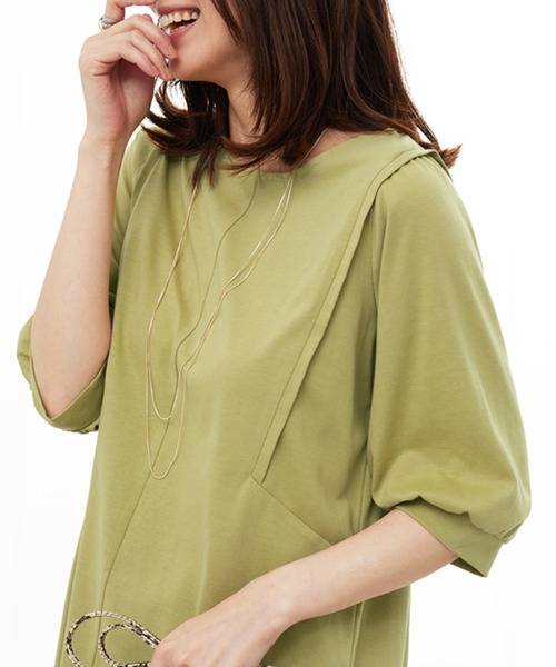 TO BE CHIC（トゥー ビー シック） チュニック マットストレッチ