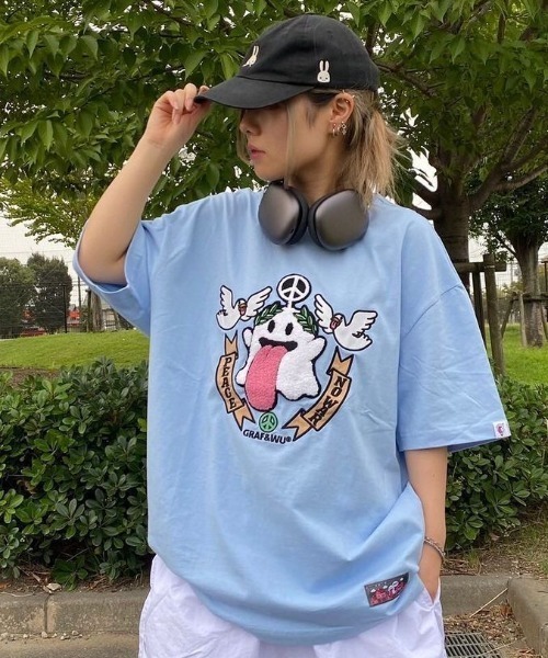 GRAF＆WU（グラフアンドウー） tシャツ 半袖 A'GEM/9 × .kom