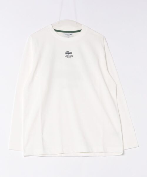 LACOSTE（ラコステ） tシャツ 「LACOSTE」PARISロゴヘビーオンスT