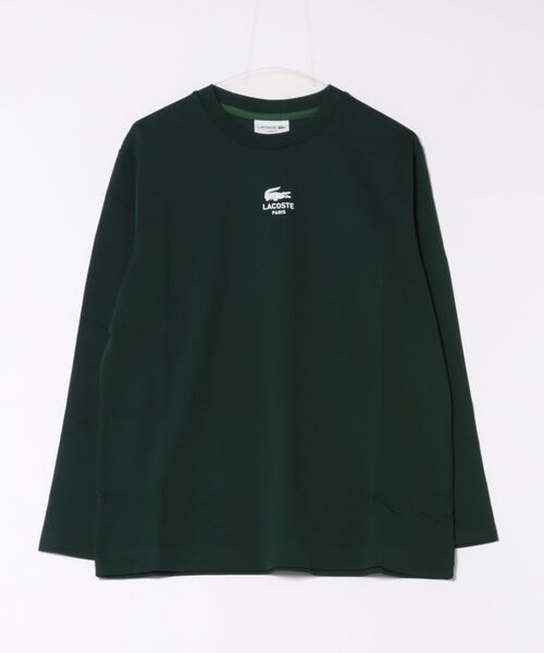 ラコステ　PARISロゴヘビーオンスTシャツ　長袖　カットソー LACOSTE（ラコステ） tシャツ 「LACOSTE」PARISロゴヘビーオンスT