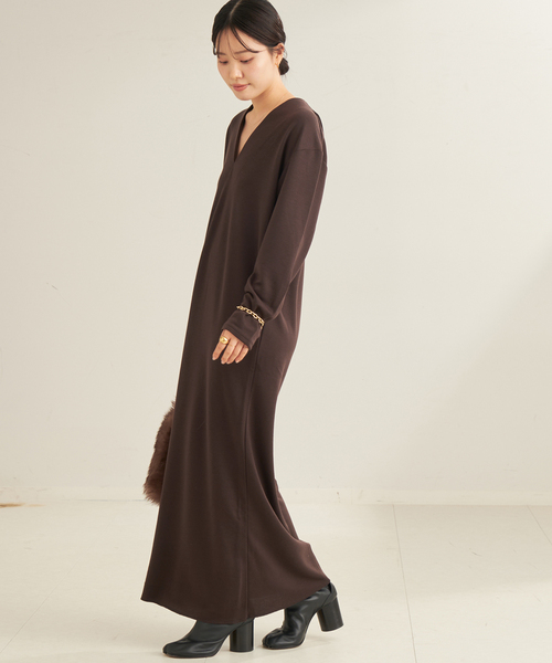 plage（プラージュ） ワンピース elegant jersey ドレス : ZOZOTOWN