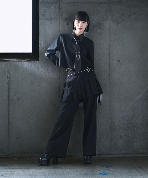 HARE パンツ 「EDGY MODE」TR2Pレイヤードパンツ レディース 
