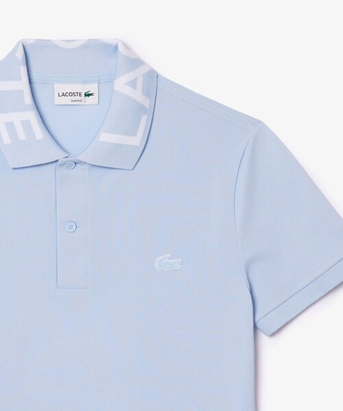 LACOSTE 「LACOSTE」 半袖ポロシャツ 3 ライトブルー メンズ