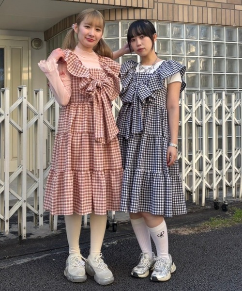 キャンディストリッパー チェックワンピース NEW ARRIVAL♡今週末入荷の新作 / CANDY STRIPPER