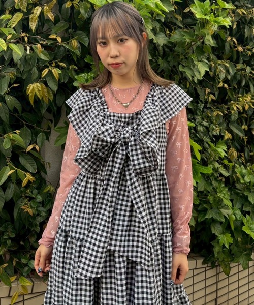 Candy Stripper ワンピース MISS YOU CHECK : ZOZOTOWN Yahoo!店