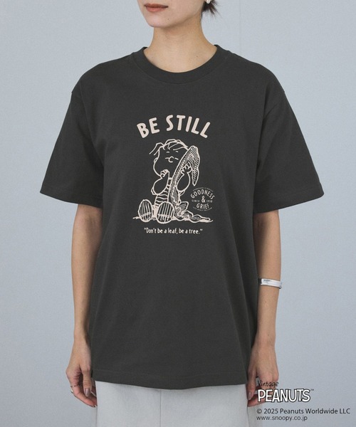 tシャツ 「WEB限定」PEANUTS×SALON anniversary Tシャツ レディース PEANUTS tシャツ 「WEB限定」PEANUTS×SALON anniversary Tシャツ