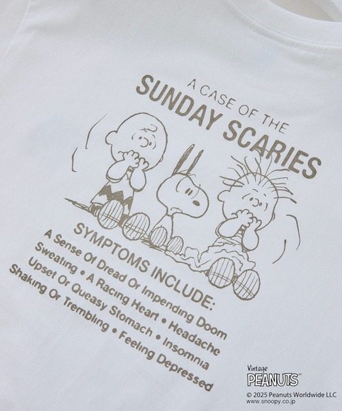 tシャツ 「WEB限定」PEANUTS×SALON anniversary Tシャツ レディース PEANUTS tシャツ 「WEB限定」PEANUTS×SALON anniversary Tシャツ