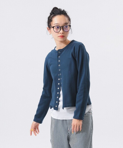 BEAMS BOY カーディガン リングドット レディース : ZOZOTOWN