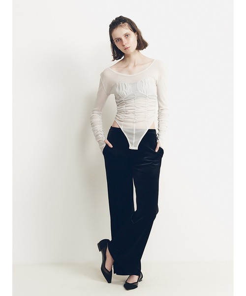 パンツ SORIN Velour Minimal Pants Velour Minimal Pants（フルレングス）｜SORIN（ソリン
