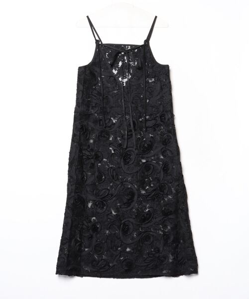 タグ付♡ALBINAbyGOLDS♡ハートおりぼん総レースワンピ♡2way♡PK ROSE BUD（ローズバッド） ワンピース 2WAYエンブロイダリーレース