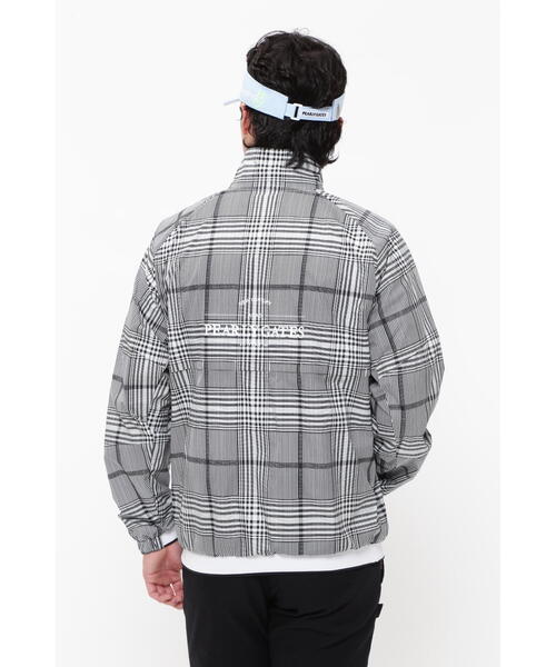 【PEARLY GATES】TUFLEX格子レノーストレッチ チェックブルゾン PEARLY GATES ブルゾン アウター 「PEARLY GATES」TUFLEX格子