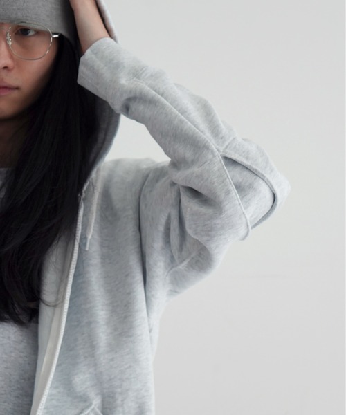 Whimzy パーカー 「EXCLUSIVE」Whimsy WHITE HEATHER HOODIE メンズ 