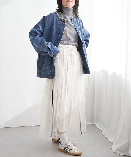 VENCE EXCHANGE デニムジャケット gジャン デニムカバーオール