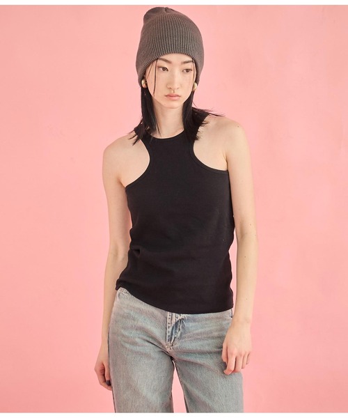 Settimissimo（セッティミッシモ） タンクトップ ノースリーブ カップ