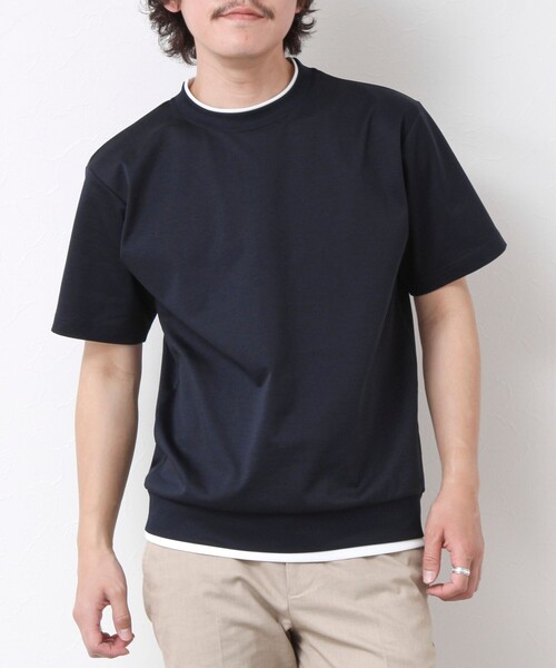 ムータマリン メンズ 半袖Tシャツ サイズ7 ネイビー ムータマリン Tシャツ ネイビー 7 - メルカリ