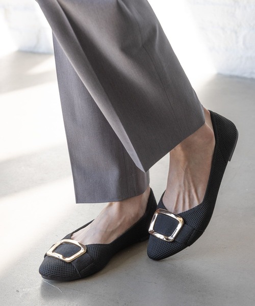 CAPRICIEUX LE'MAGE パンプス Tストラップフラットパンプス