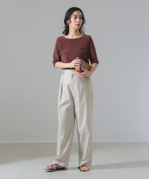 tシャツ バックオープンプルオーバー レディース Olu. tシャツ シアーバックオープンプルオーバー レディース
