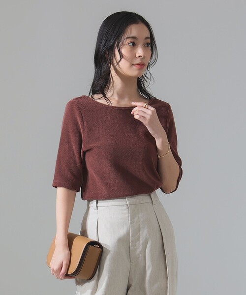 tシャツ バックオープンプルオーバー レディース Olu. tシャツ シアーバックオープンプルオーバー レディース