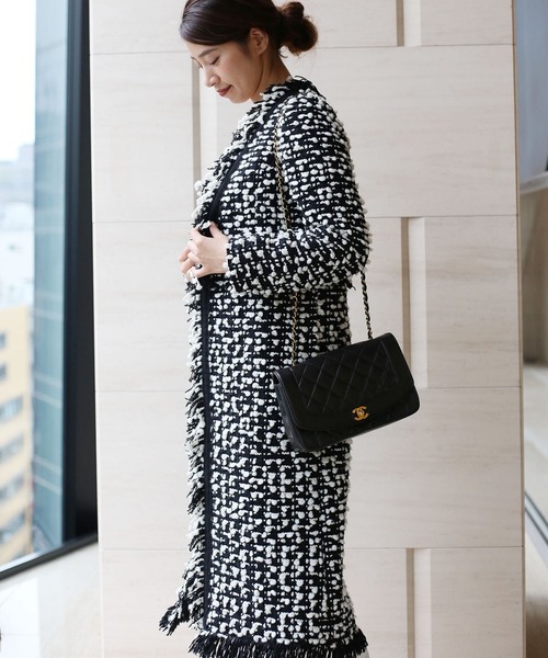 VERMEIL par iena（ヴェルメイユパーイエナ） ノーカラーコート FREE