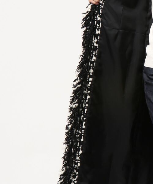 【最終価格】試着のみヴェルメイユパーイエナVERMEIL par iénaコート VERMEIL par iena（ヴェルメイユパーイエナ） ノーカラーコート FREE