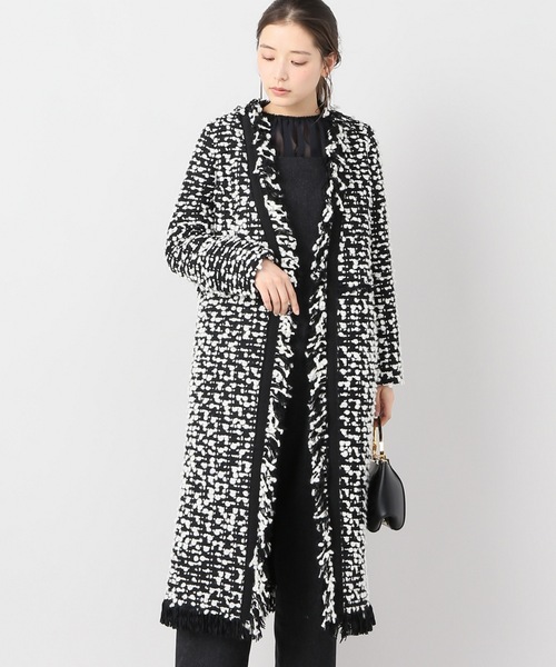 VERMEIL par iena（ヴェルメイユパーイエナ） ノーカラーコート FREE