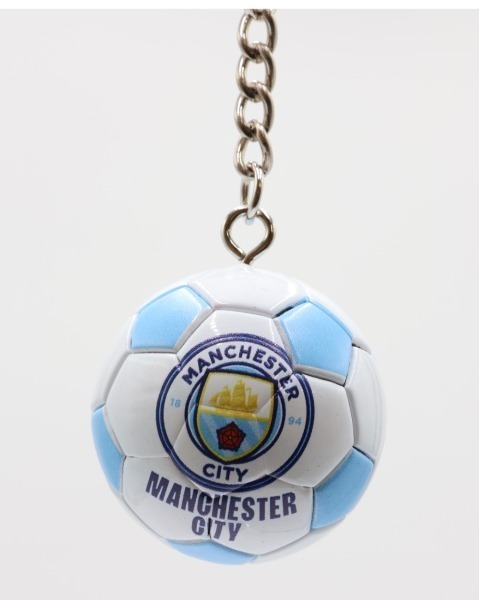 キーホルダー Manchester City サッカーボール型キーホルダー