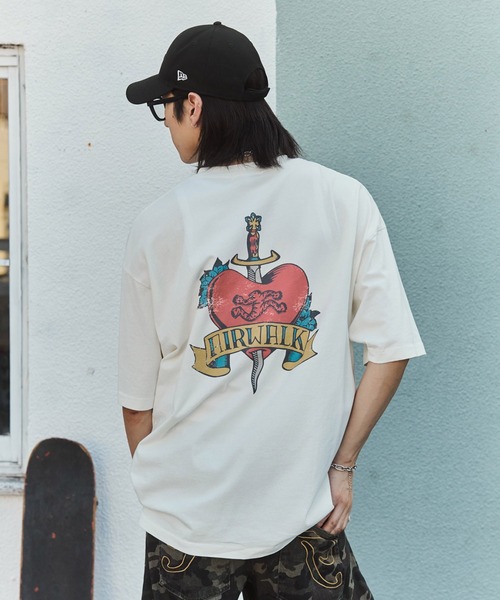 AIRWALK（エアウォーク） tシャツ 25SS「AIRWALK」ヴィンテージライク