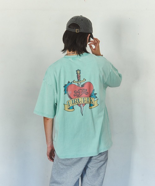 AIRWALK（エアウォーク） tシャツ 「AIRWALK」ヴィンテージライク