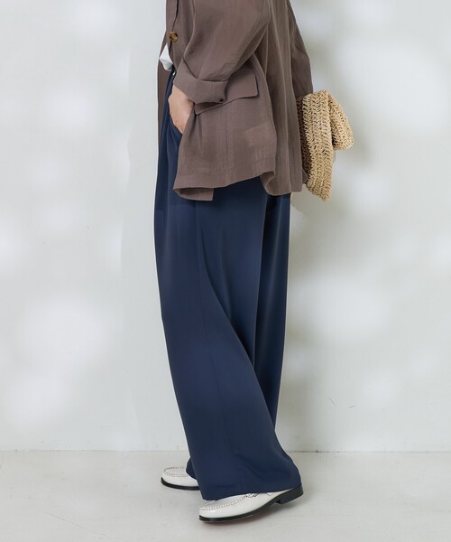 FREAK'S STORE（フリークスストア） スラックス パンツ 「接触冷感/UV