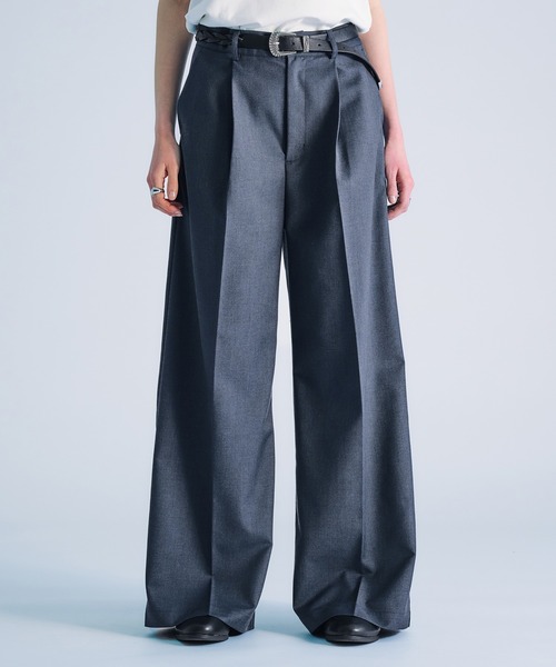 Regen Glanz tuck slacks / タックスラックス Lサイズ Regen Glanz（レーゲングランツ）の「tuck slacks/タック