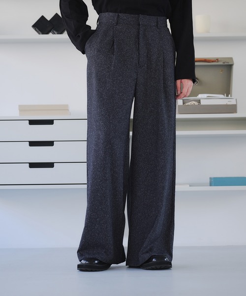 selle glant スラックス TUCK BAGGY SLACKS/タックバギー